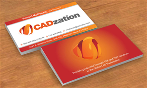 Business Card Design by Sbss for CADzation | Design: #1994170