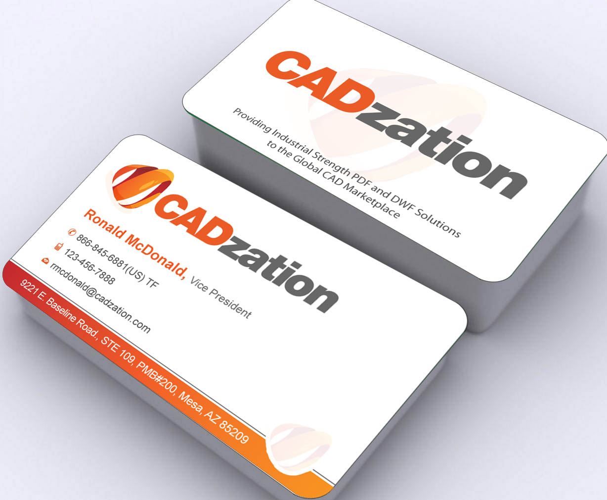 Business Card Design by Sbss for CADzation | Design #1994171