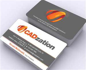 Business Card Design by Sbss for CADzation | Design: #1994175