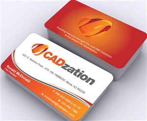 Business Card Design by Sbss for CADzation | Design: #1994185