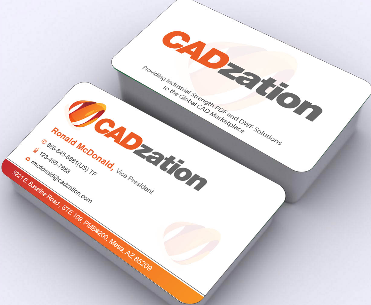 Business Card Design by Sbss for CADzation | Design #1994189