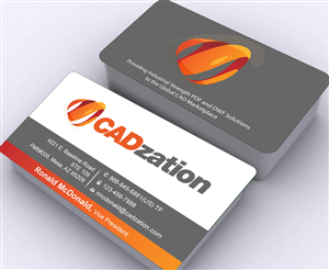 Business Card Design by Sbss for CADzation | Design: #1994241