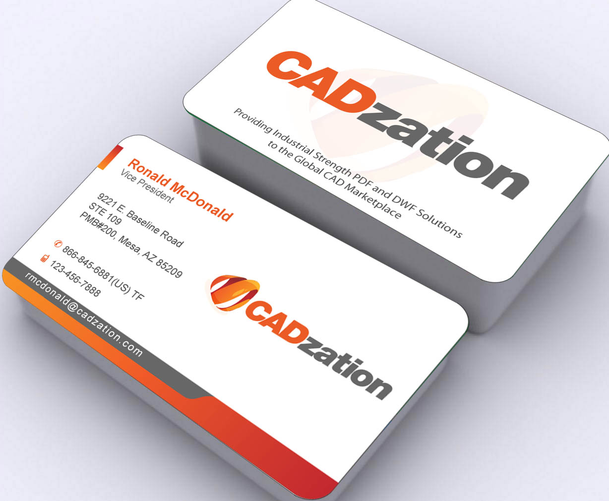 Business Card Design by Sbss for CADzation | Design #1994246
