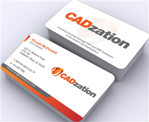 Business Card Design by Sbss for CADzation | Design: #1994246