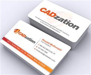 Business Card Design by Sbss for CADzation | Design: #1994272