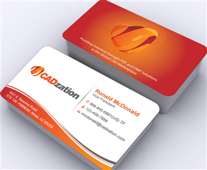 Business Card Design by Sbss for CADzation | Design: #1994275
