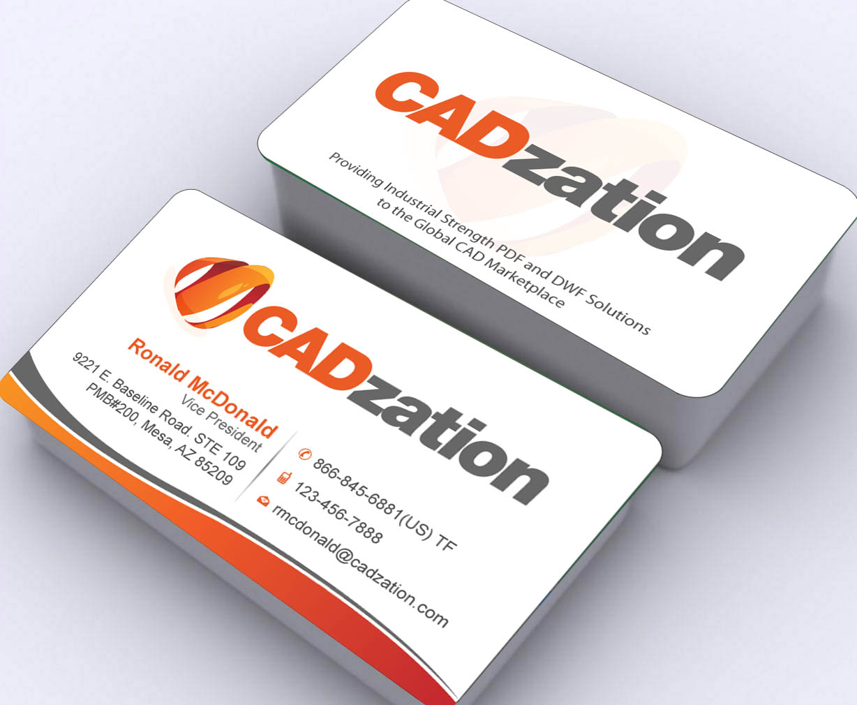 Business Card Design by Sbss for CADzation | Design #1994279