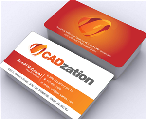 Business Card Design by Sbss for CADzation | Design: #1994283