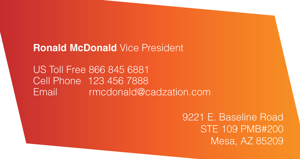 Business Card Design by jcsz for CADzation | Design #2020148