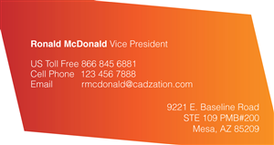 Business Card Design by jcsz for CADzation | Design: #2020148