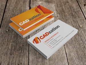 Business Card Design by HYPdesign for CADzation | Design: #1990003