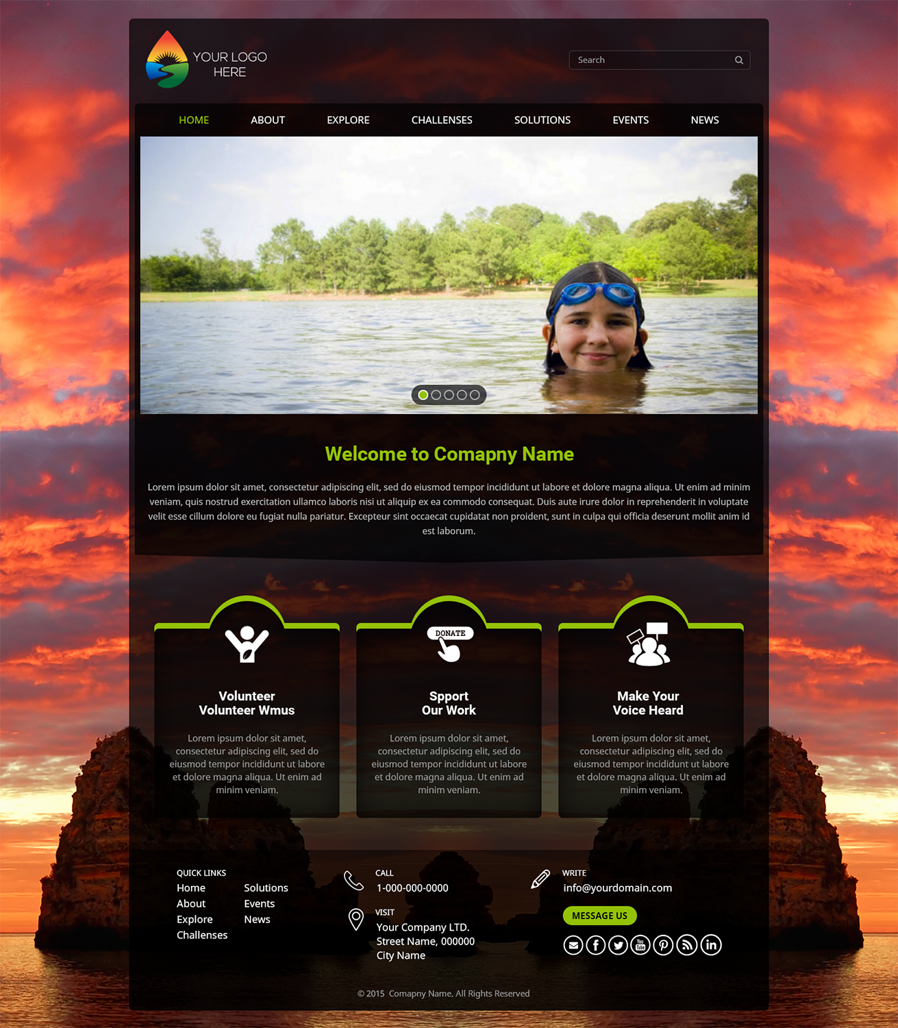 Diseño Web por RupalTechno para Water Words That Work LLC | Diseño #8480159