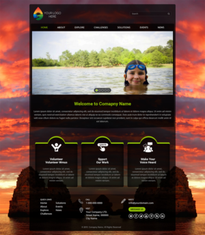 Web-Design von RupalTechno für Water Words That Work LLC | Design: #8480159