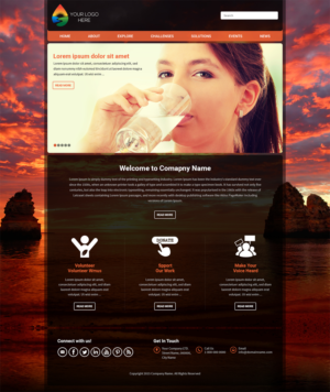 Diseño Web por RupalTechno para Water Words That Work LLC | Diseño: #8480560