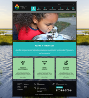 Diseño Web por RupalTechno para Water Words That Work LLC | Diseño: #8480874