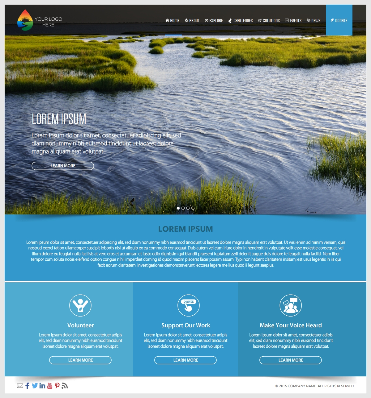 Web Design par -Marc- pour Water Words That Work LLC | Design #8498403
