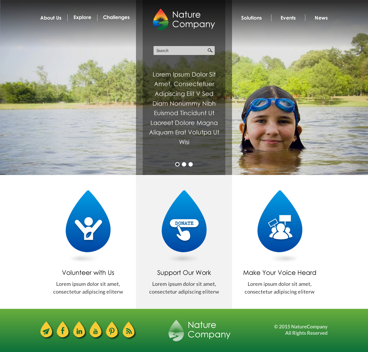 Web Design by Sbss for Water Words That Work LLC | Design #8483124
