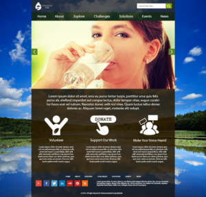 Web-Design von Assasin's Art für Water Words That Work LLC | Design: #8482687