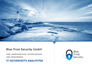 PowerPoint Design by Best Design Hub for Blue Frost Security GmbH | Design: #8501924