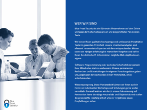 PowerPoint Design by Best Design Hub for Blue Frost Security GmbH | Design: #8501925