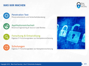 PowerPoint Design by Best Design Hub for Blue Frost Security GmbH | Design: #8501926