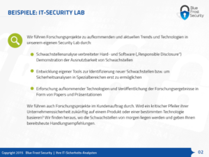 PowerPoint Design by Best Design Hub for Blue Frost Security GmbH | Design: #8501958