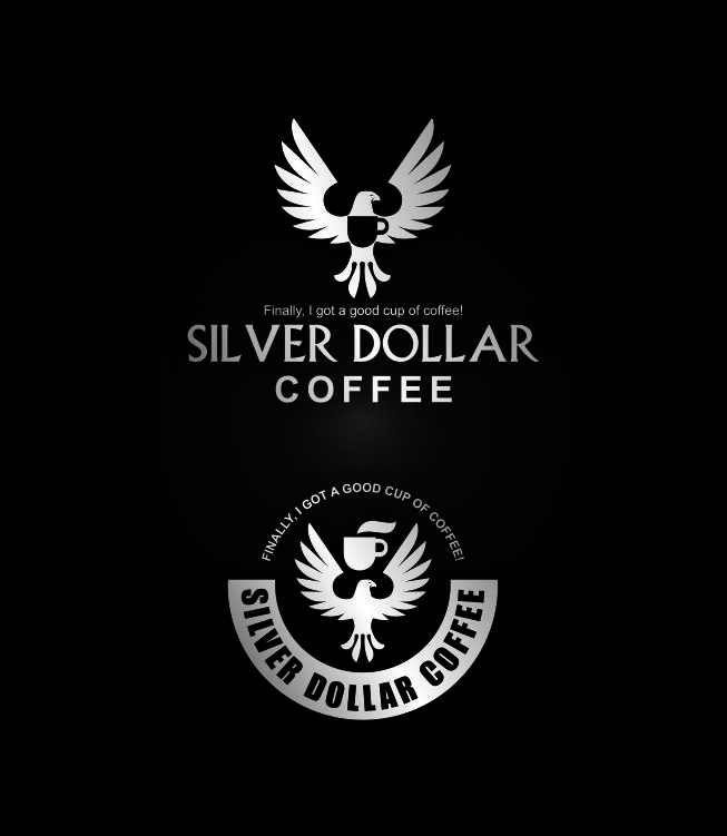 Logo Design by pa2pat for Silver Dollar Coffee | Design #8478029