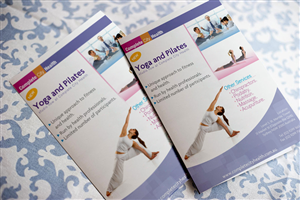 Flyer Design for new yoga and pilates studio for Health care centre | Flyer Design by Soluciones Creativas