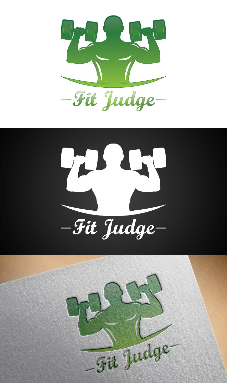 Logo Design by DG for Fit Judge | Design #9213117