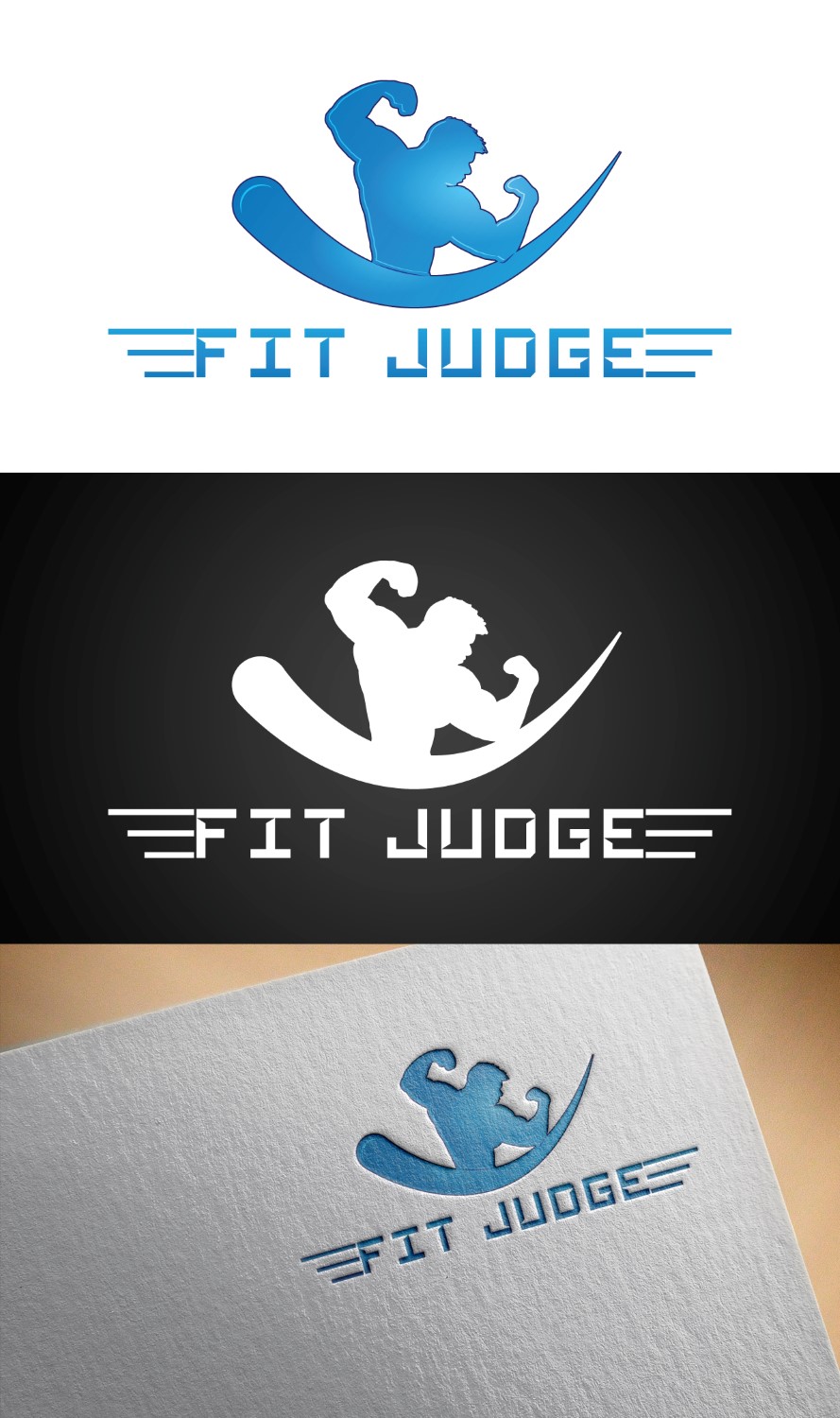 Logo Design by DG for Fit Judge | Design #9213118