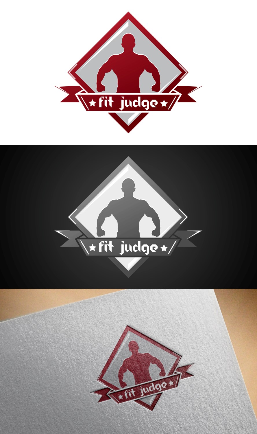 Logo Design by DG for Fit Judge | Design #9213119