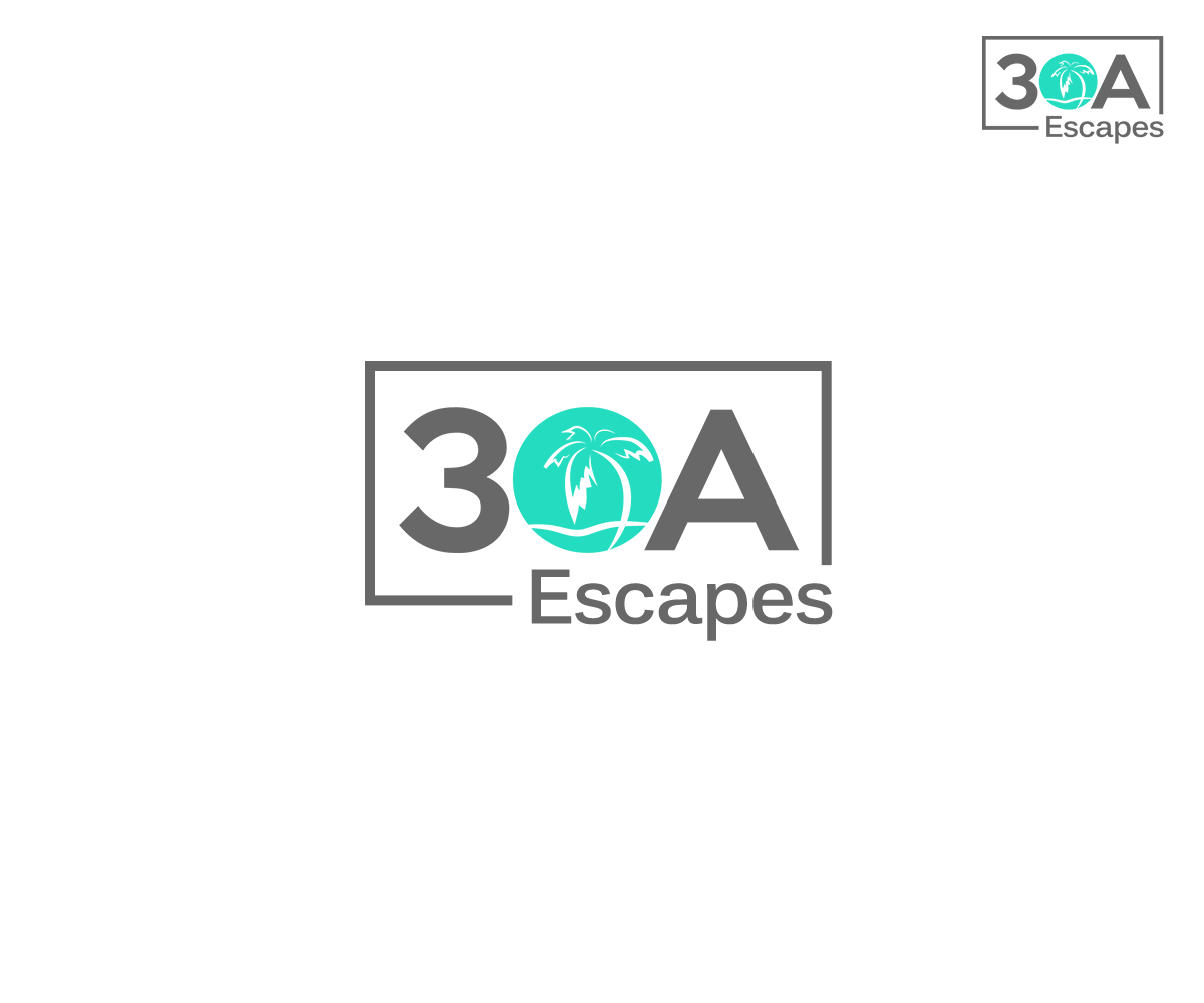 Logo Design by DEZIGN RABBIT for 30A Escapes | Design #8523397