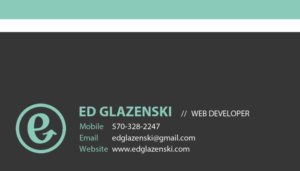 Business Card Design by Selda for EG Web Design | Design: #8477761