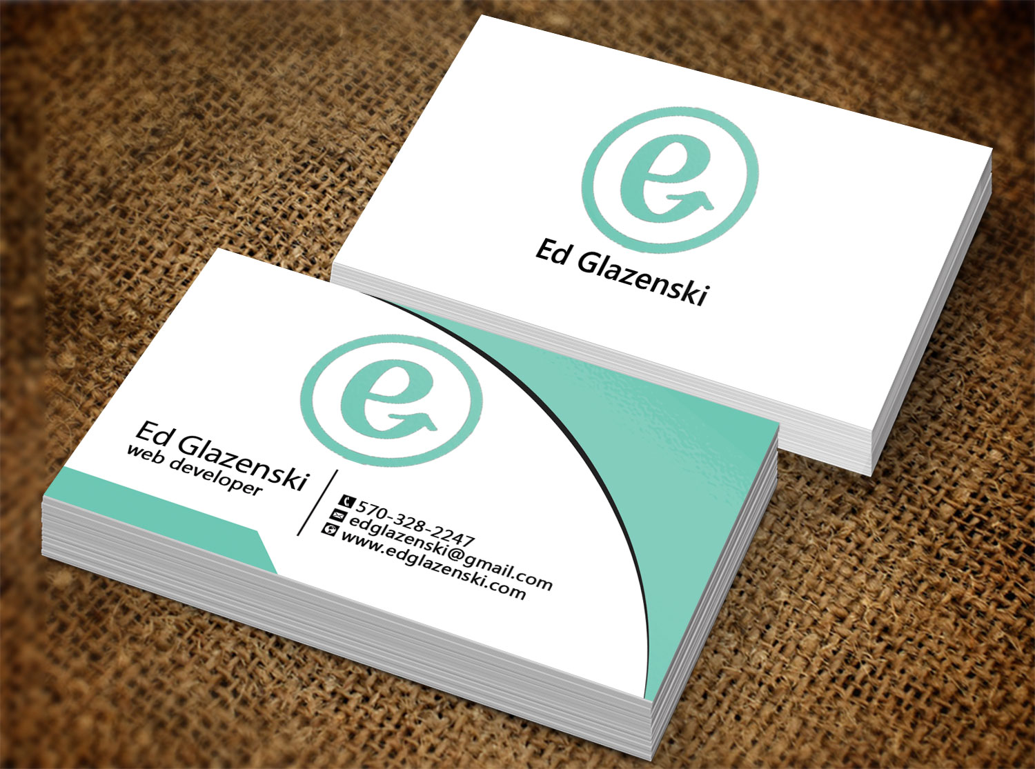 Visitenkarten-Design von Lanka Ama für EG Web Design | Design #8480053