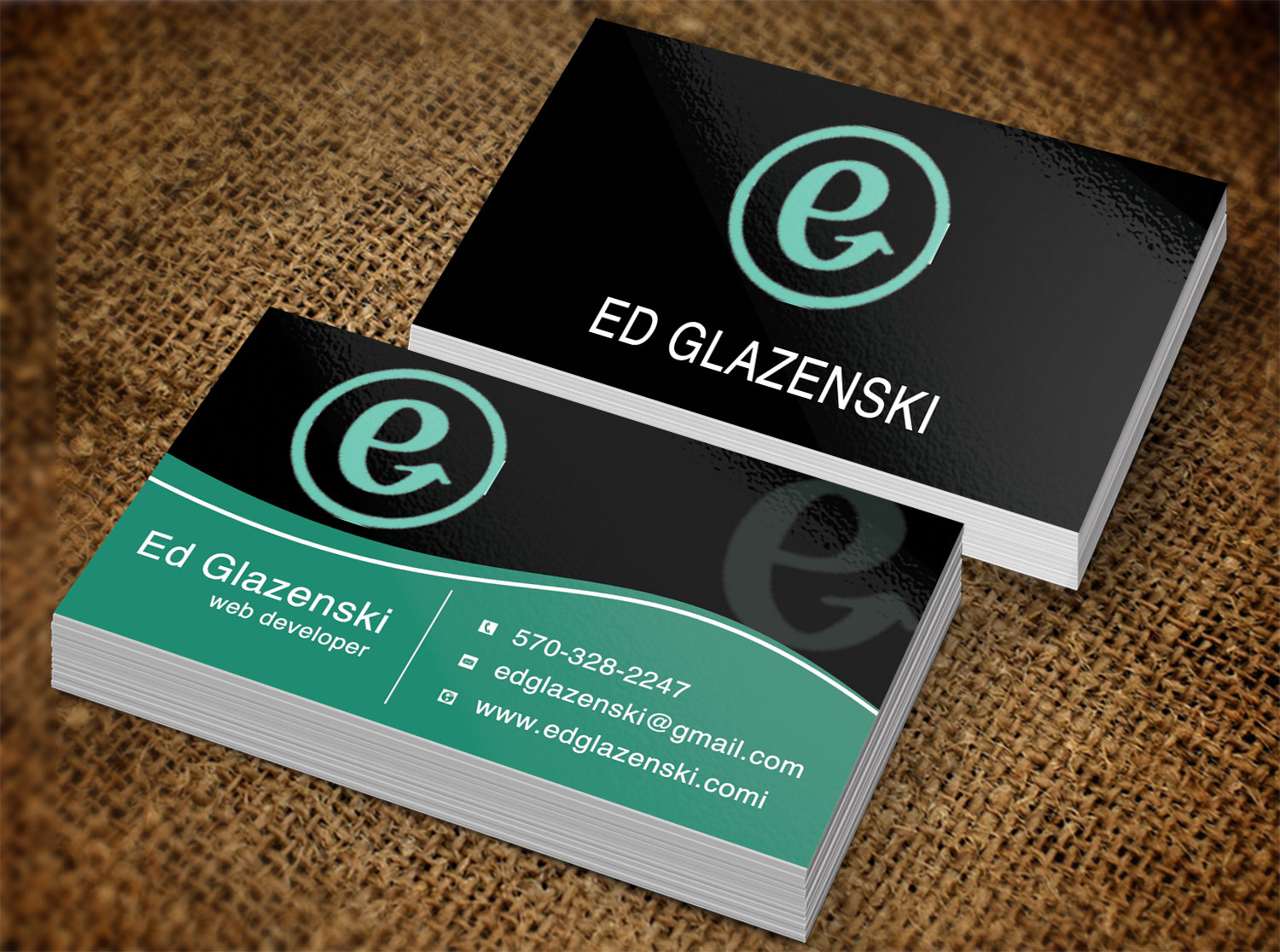 Design de Carte de Visite par Lanka Ama pour EG Web Design | Design #8480090