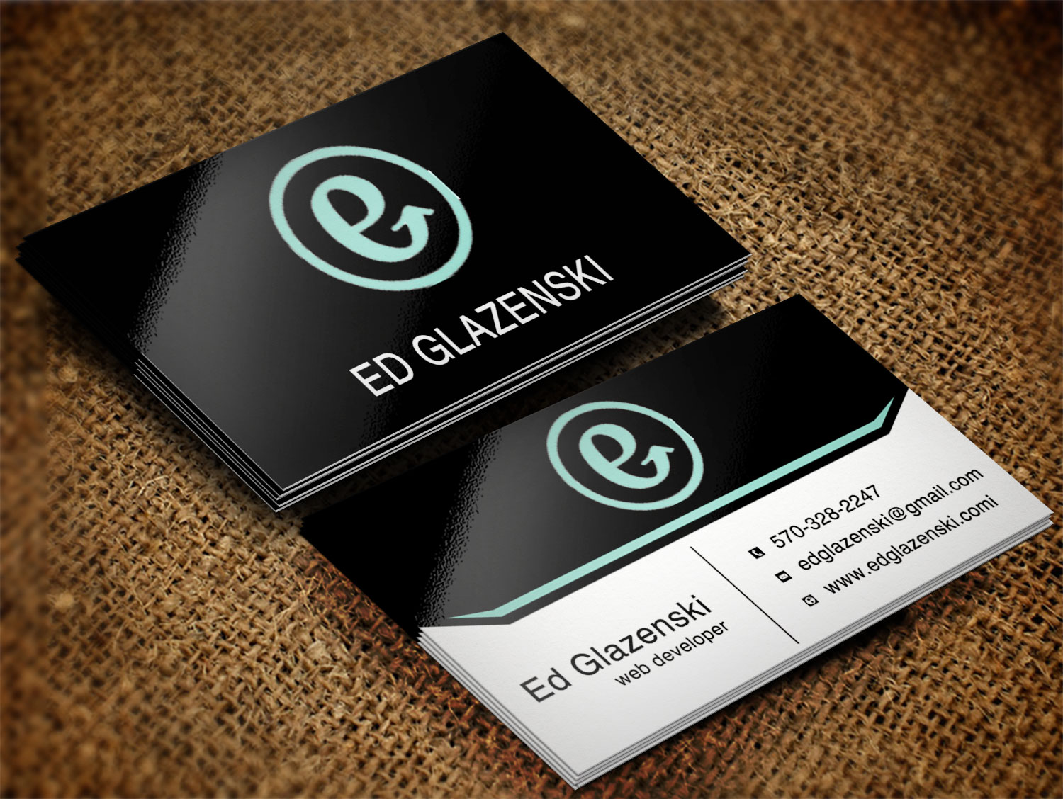 Business Card Design by Lanka Ama for EG Web Design | Design #8480091