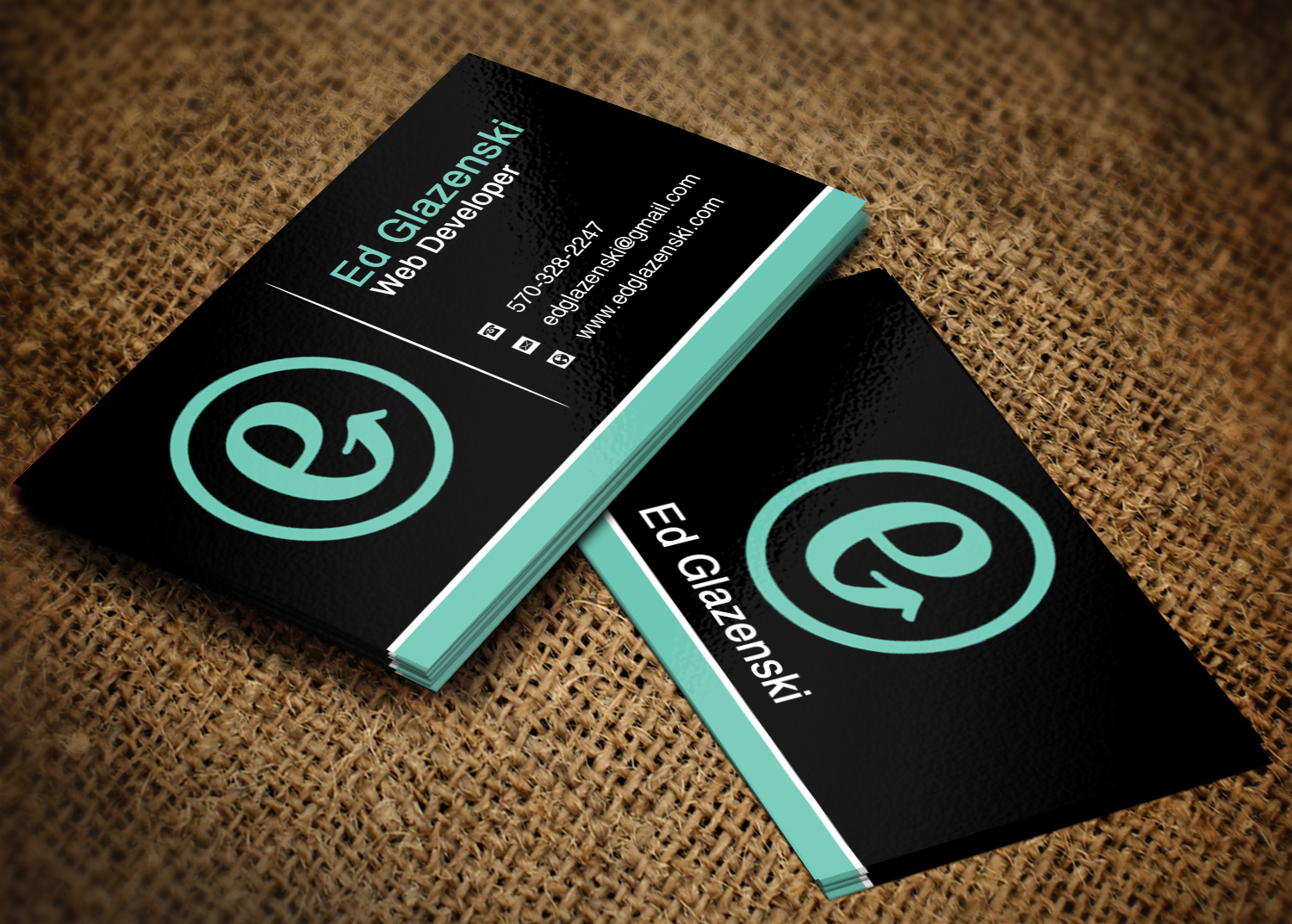 Business Card Design by Lanka Ama for EG Web Design | Design #8480102