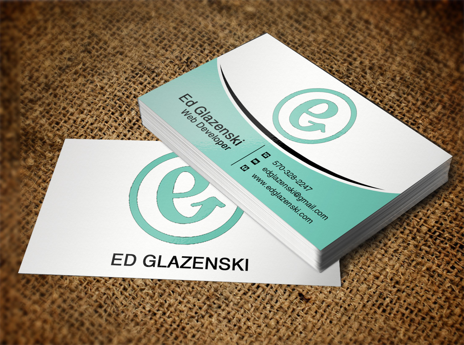 Design de Carte de Visite par Lanka Ama pour EG Web Design | Design #8480103