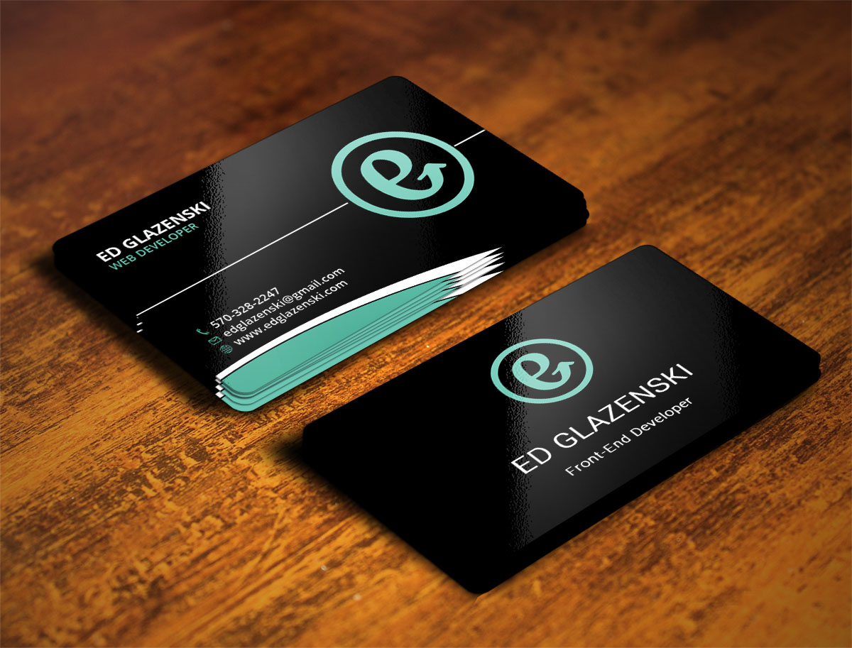 Business Card Design by Verified artistry (Design garden) for EG Web Design | Design #8483260