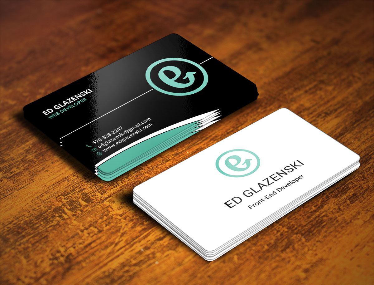 Visitenkarten-Design von Verified artistry (Design garden) für EG Web Design | Design #8483261