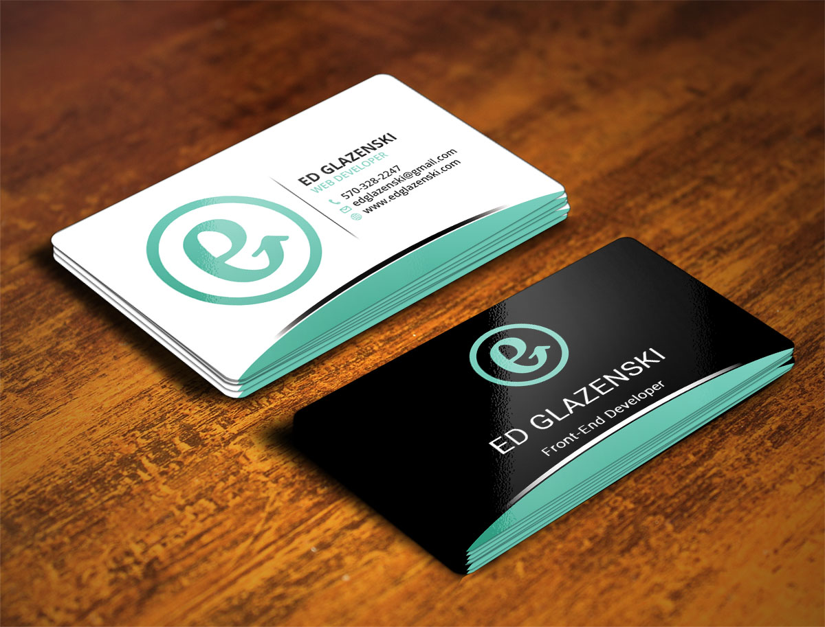 Business Card Design by Verified artistry (Design garden) for EG Web Design | Design #8483268