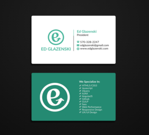 Business Card Design by AFHUN for EG Web Design | Design: #8478957