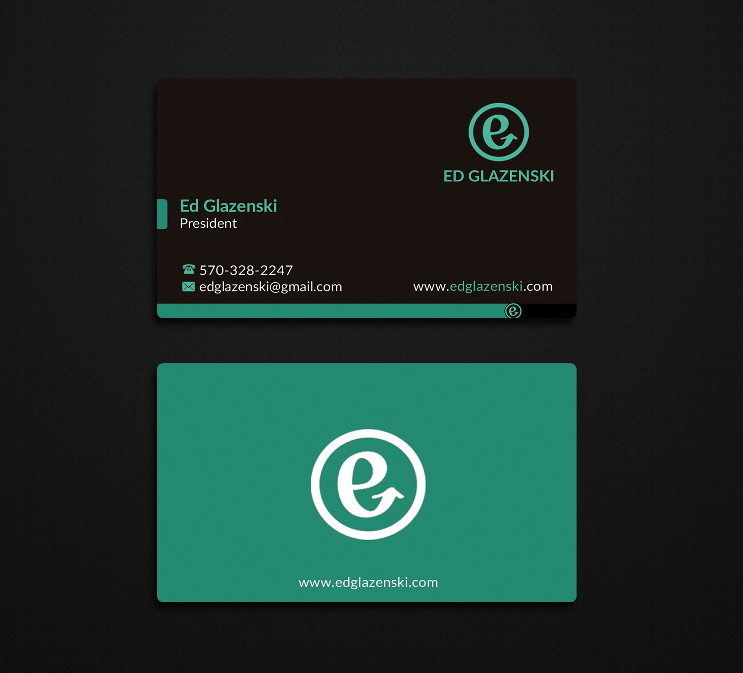 Business Card Design by AFHUN for EG Web Design | Design #8480529