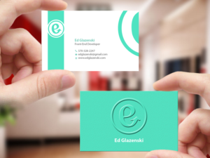 Business Card Design by Creations Box 2015 for EG Web Design | Design: #8497712