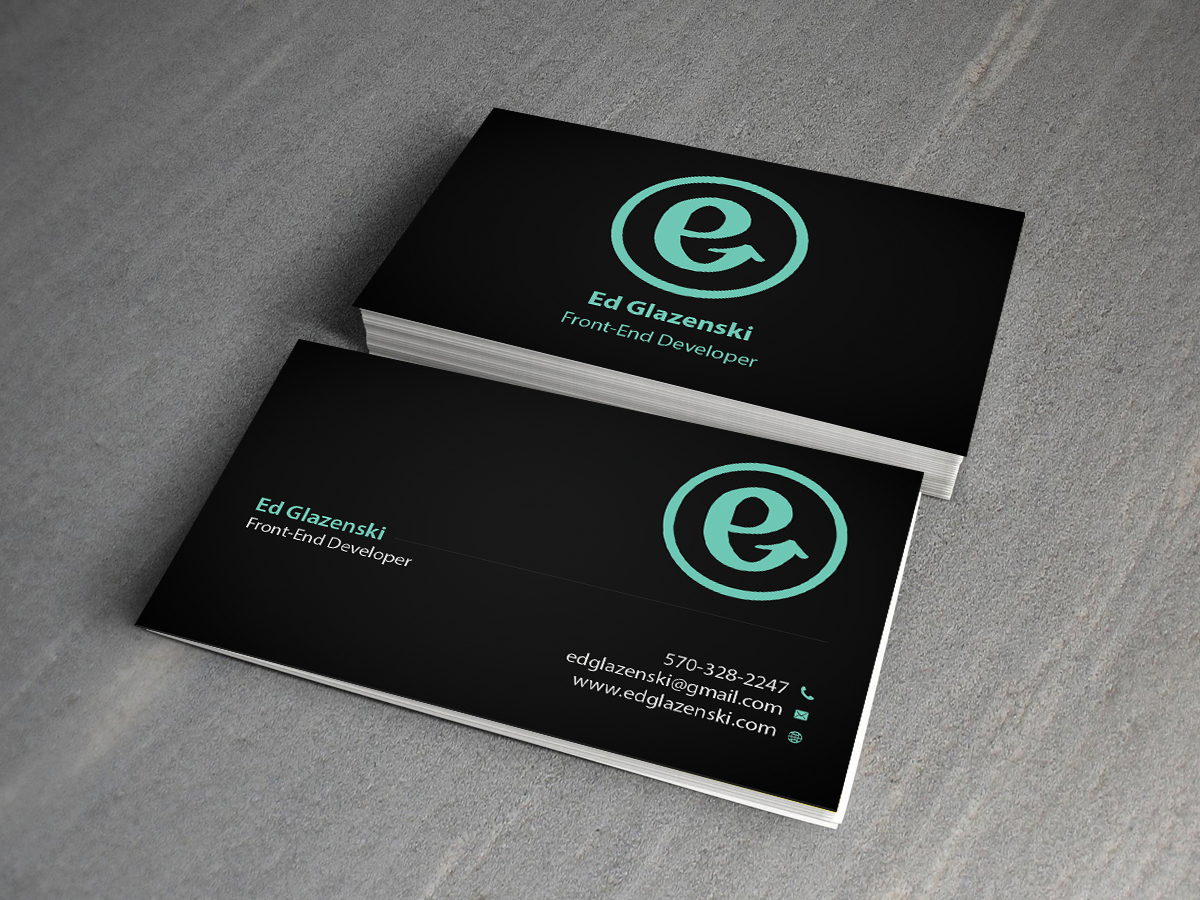 Design de Carte de Visite par Creations Box 2015 pour EG Web Design | Design #8497728