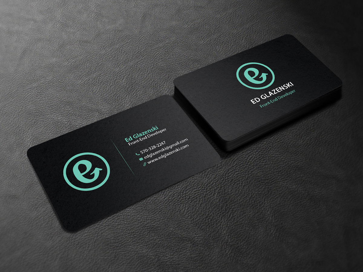 Business Card Design by Creations Box 2015 for EG Web Design | Design #8497754
