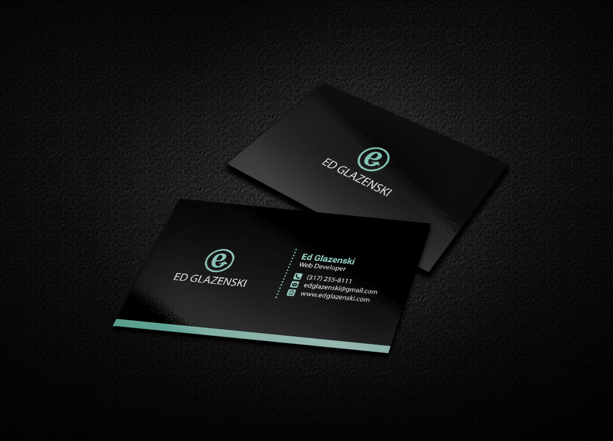 Business Card Design by zillurrahman800 for EG Web Design | Design #8479440