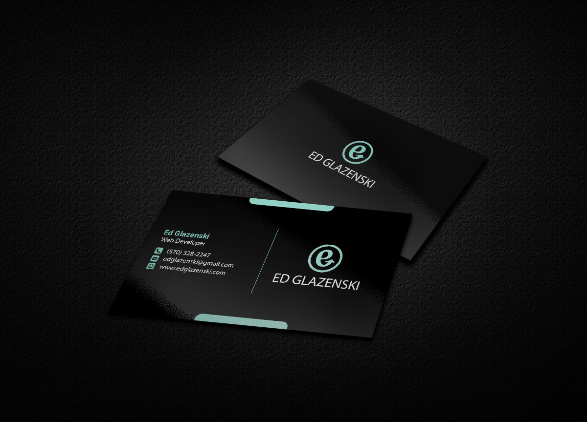 Visitenkarten-Design von zillurrahman800 für EG Web Design | Design #8479442