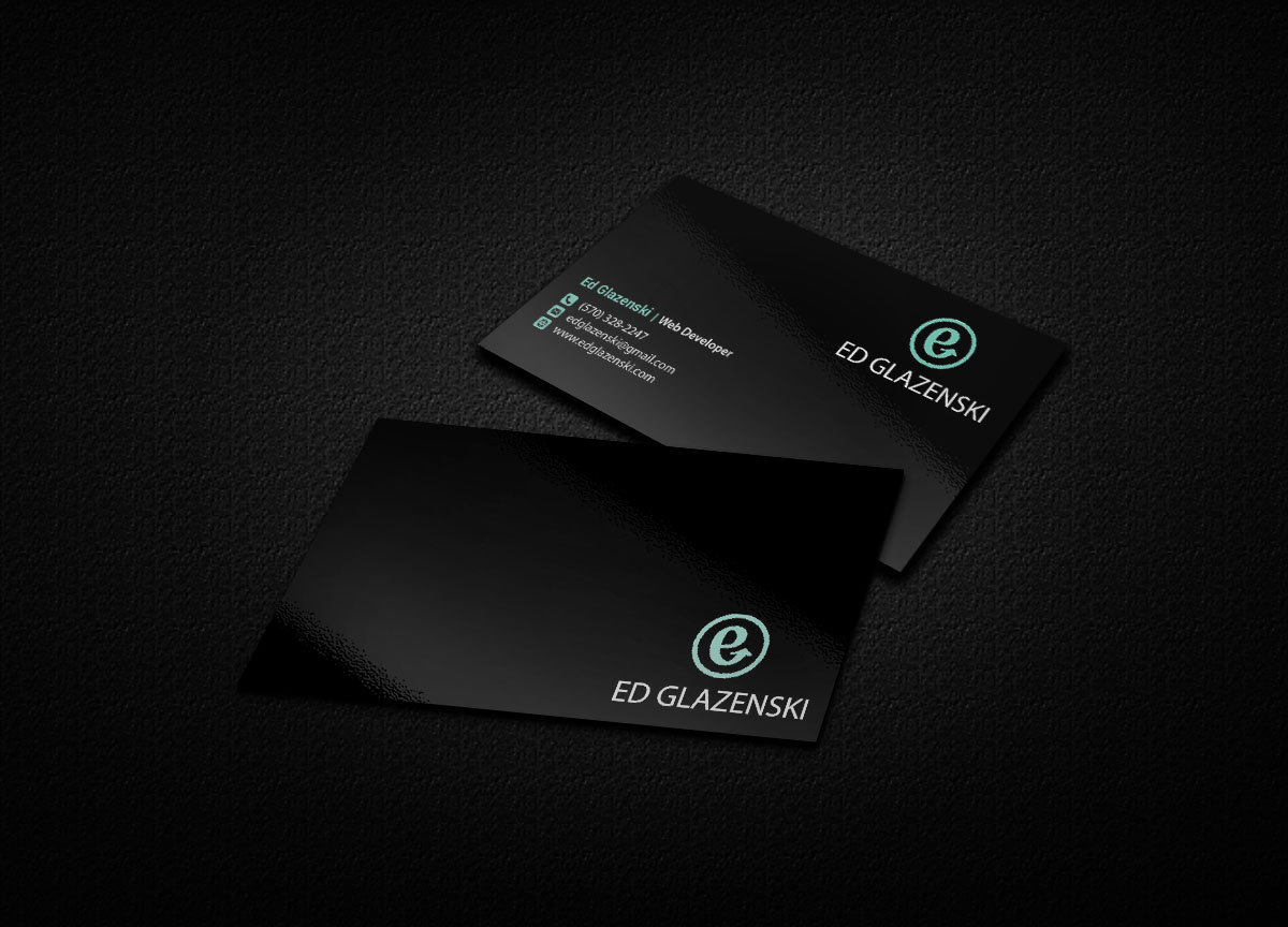 Business Card Design by zillurrahman800 for EG Web Design | Design #8479505