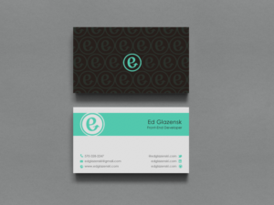 Business Card Design by chandrayaan.creative for EG Web Design | Design: #8496675